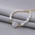 Bransoletka Pearl Heart Serce Senka Srebro